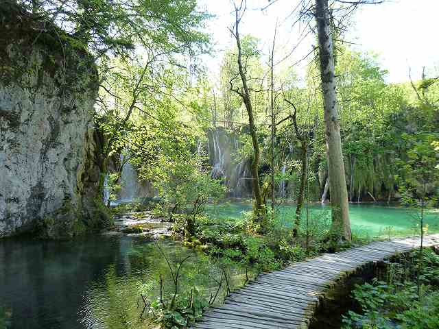 木道：プリトヴィツェ国立公園