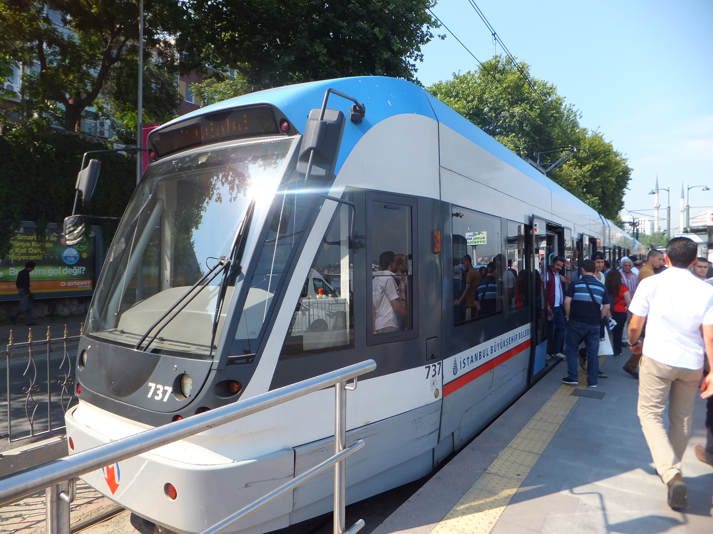 イスタンブールのトラム