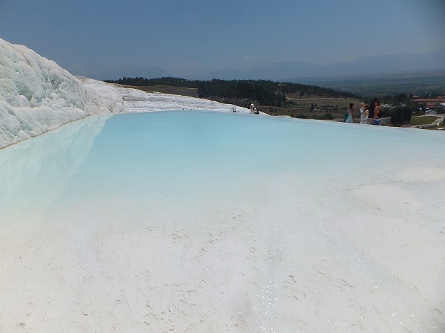 バイバイ、パムッカレの石灰棚よ