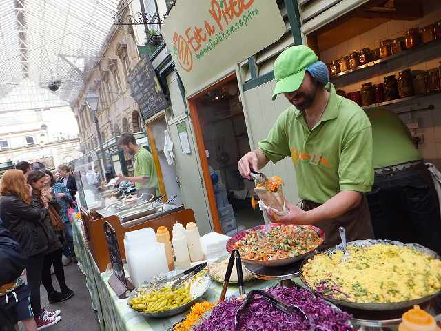 ファラフェルサンド屋さん：イギリスブリストル