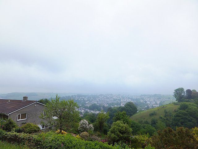 トットネスが一望できる丘