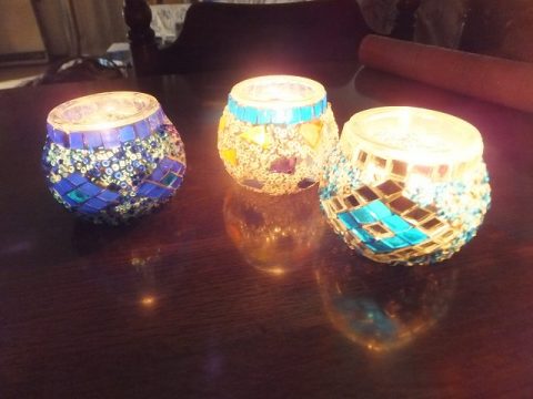 トルコ、グランドバザールで買ったお土産ランプ