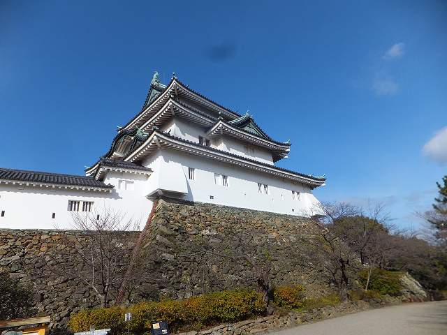 和歌山城！近くに来ると意外と小さい？