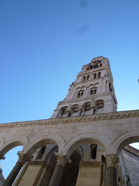 スプリット大聖堂の鐘楼