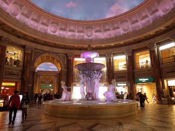 ヴィーナスフォートの噴水