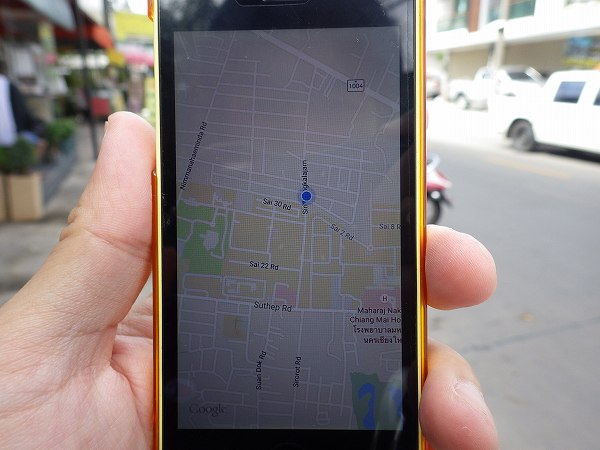 屋外wifi繋がらなくても使えるgooglemap!