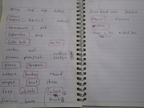 charadesから学んだ英単語:タイプチ英語留学体験
