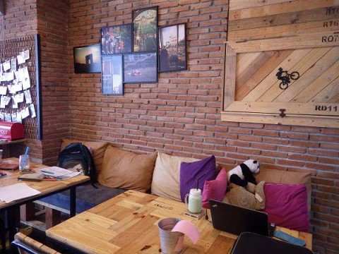 オシャレなチェンマイカフェ：ギュギュカフェ