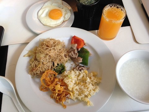 海外ノマド生活：チェンマイ4つ星ホテルの朝食