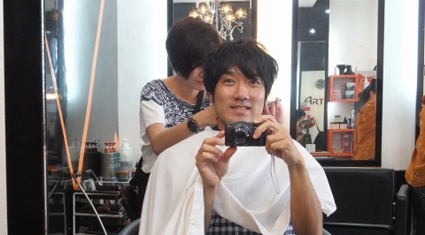 マレーシア:マラッカの美容室で髪を切ってみた