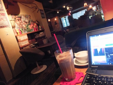 渋谷センター街近く：ノマドに宇田川カフェ