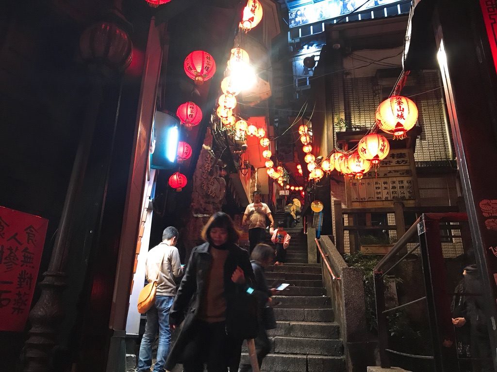 九份の夜の雰囲気２