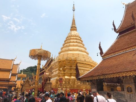 ドイステープ・仏塔